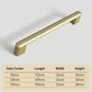 Rounded Bar Cabinet Handles and Decorative Pulls