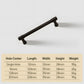 Zinc Alloy Round Bar Cabinet Pulls with Matching Knobs