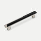 Modern Two-Tone Zinc Alloy Cabinet Pulls and T-Bar Knobs