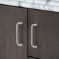 Brass Round Bar Cabinet Pulls and Knobs for Wardrobes