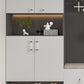 Clear Acrylic Cabinet Pulls and Knobs, Gold / Silver Options