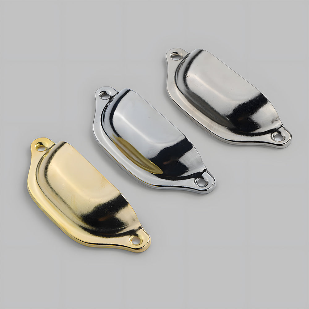 Classic Shell Cup Pulls for Dresser Drawers