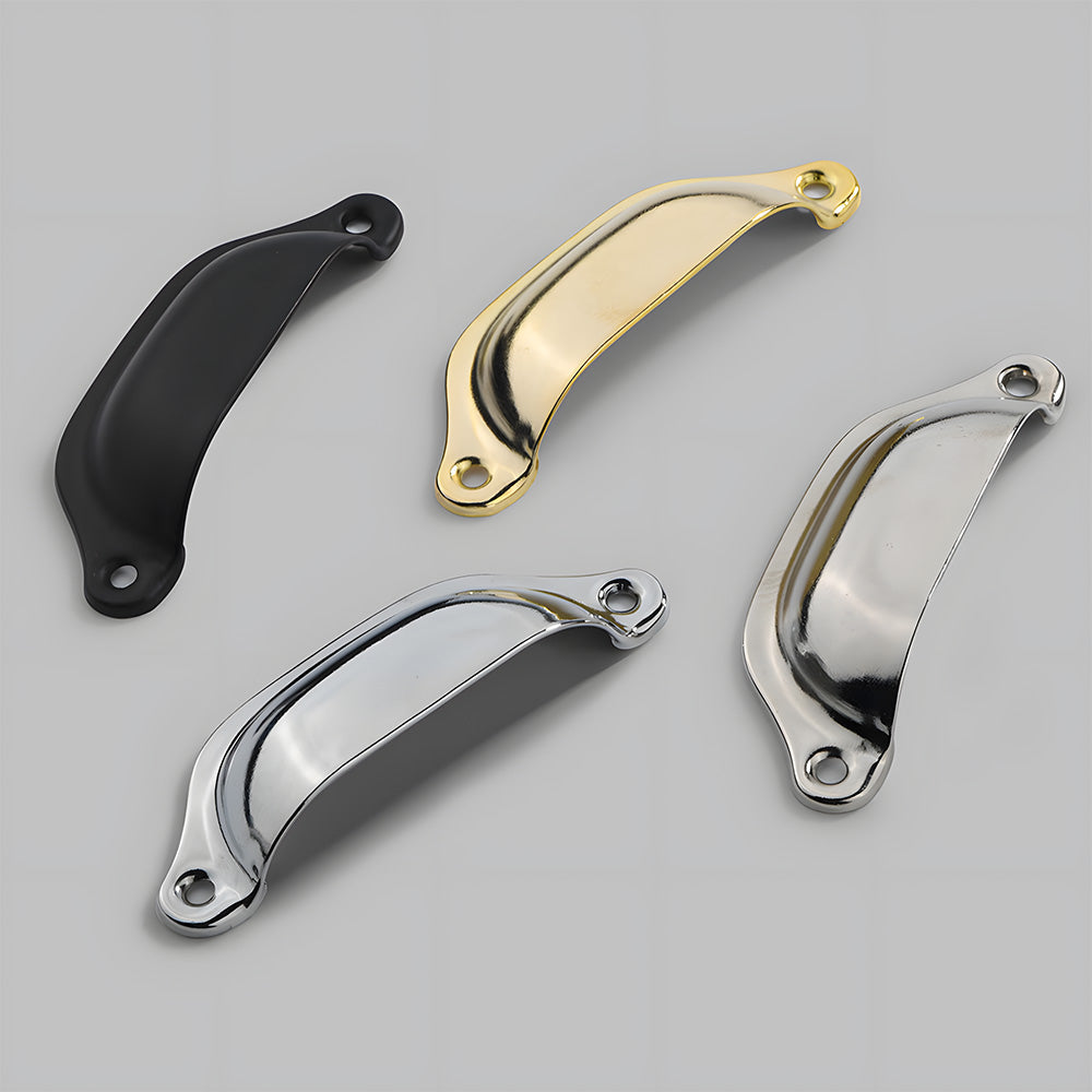 Classic Shell Cup Pulls for Dresser Drawers