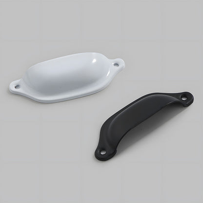 Classic Shell Cup Pulls for Dresser Drawers