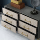 Gold D-Shaped Cabinet Pulls and Knobs for Wardrobes