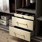 Gold D-Shaped Cabinet Pulls and Knobs for Wardrobes