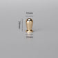 Gold D-Shaped Cabinet Pulls and Knobs for Wardrobes