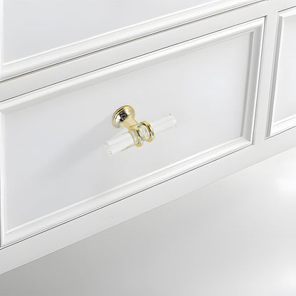 Transparent Acrylic Cabinet Handles for Bathroom Vanities
