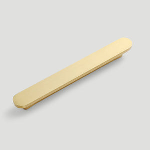 Rounded-Edge Solid Brass Cabinet Handles and Knobs
