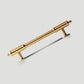 Antique Brass Round Bar Cabinet Pulls and Knobs