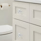 Brass Round Bar Cabinet Pulls and Knobs for Wardrobes