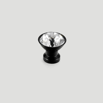 Faceted Crystal Drawer Knobs for Cabinets and Wardrobes