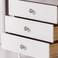 Faceted Crystal Drawer Knobs for Cabinets and Wardrobes