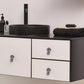 Faceted Crystal Drawer Knobs for Cabinets and Wardrobes