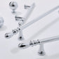 Solid Brass Round Bar Cabinet Pulls and Knobs