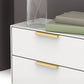 Minimalist Finger Edge Pulls for Cabinets