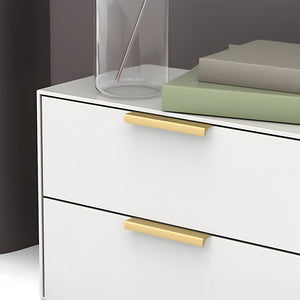 Minimalist Finger Edge Pulls for Cabinets