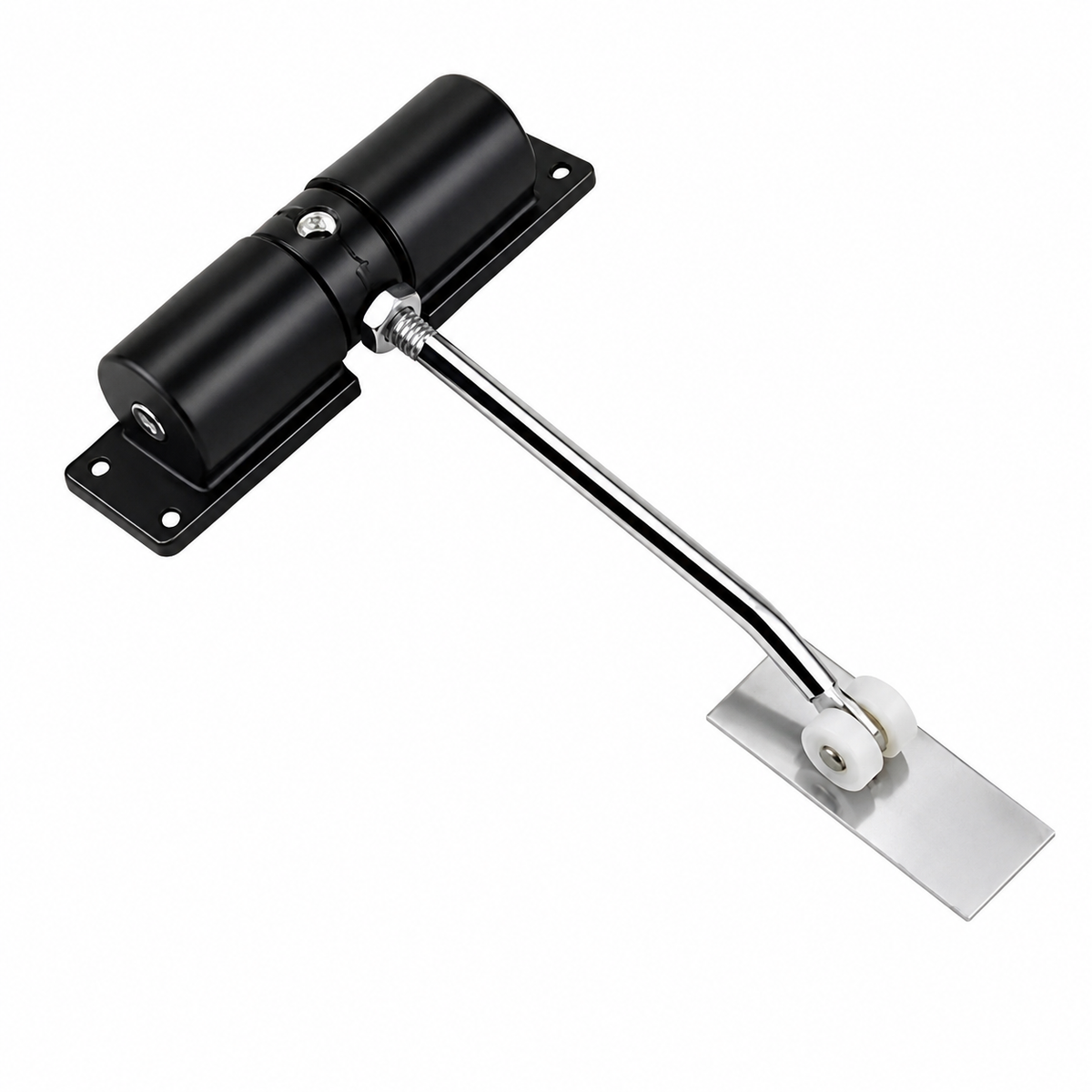 Merritt Automatic Spring Door Closer, Adjustable 88 lb. Capacity