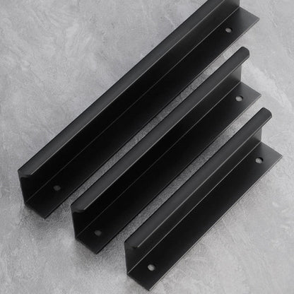 Minimalist Aluminum Alloy Cabinet Edge Pulls