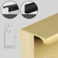 Minimalist Aluminum Alloy Cabinet Edge Pulls