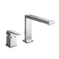 Simple 2 Holes Hot and Cold Bathroom Basin Faucets