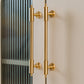 Antique Brass Round Bar Cabinet Pulls and Knobs