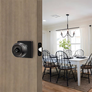 Classic Round Privacy Door Knobs for Bedroom and Bathroom Doors