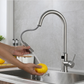 Sensira Touchless Smart Kitchen Faucet with Pull Out Spout and Digital Temperature Display