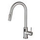 Sensira Touchless Smart Kitchen Faucet with Pull Out Spout and Digital Temperature Display