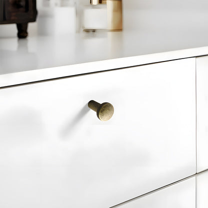 Vintage Slim Curved Cabinet Pulls and Knobs for Dressers