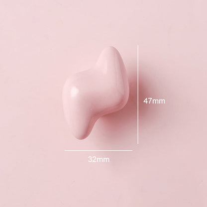 Colorful Ceramic Lightning-Shaped Cabinet Knobs