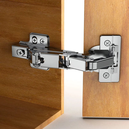 Orion 175° Soft-Close Frameless Lazy Susan Hinges – Full Overlay, 2-Pack
