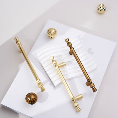 Decorative Finial Cabinet Pulls and Fluted Knobs