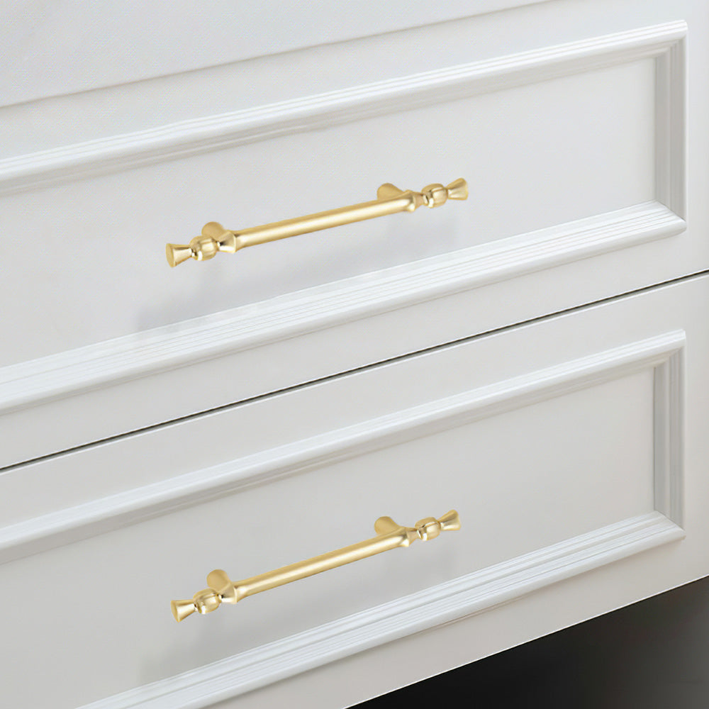 Decorative Finial Cabinet Pulls and Fluted Knobs