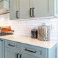 Black Square Cabinet Pulls for Modern Farmhouse Kitchen Cabinets & Drawers