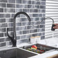 Aurevia Deck Mounted Victorian Style Kitchen Faucet with Pull-Out Spout