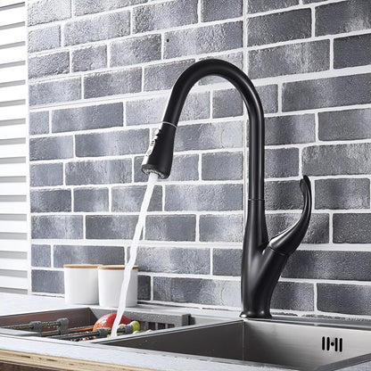 Elara Victorian Style Pull-Out Kitchen Faucet