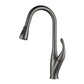 Aurevia Deck Mounted Victorian Style Kitchen Faucet with Pull-Out Spout