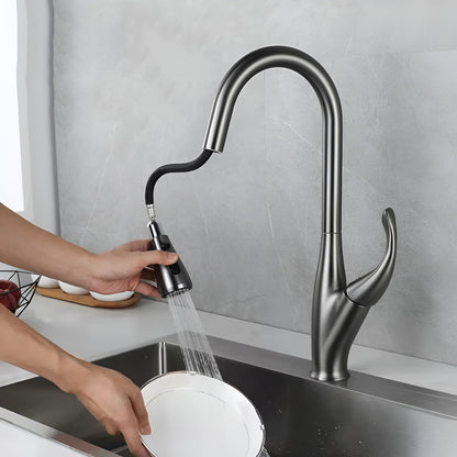 Elara Victorian Style Pull-Out Kitchen Faucet