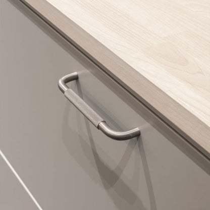 Knurled Aluminum Cabinet Pull Handles and Knobs
