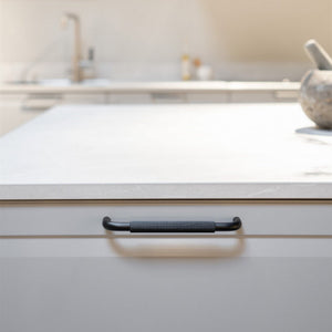 Knurled Aluminum Cabinet Pull Handles and Knobs