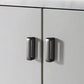 Rounded Rectangular Cabinet Pull Handles for Wine Cabinets