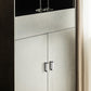 Rounded Rectangular Cabinet Pull Handles for Wine Cabinets