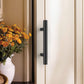 Matte Black Euro-Style Cabinet Bar Pulls