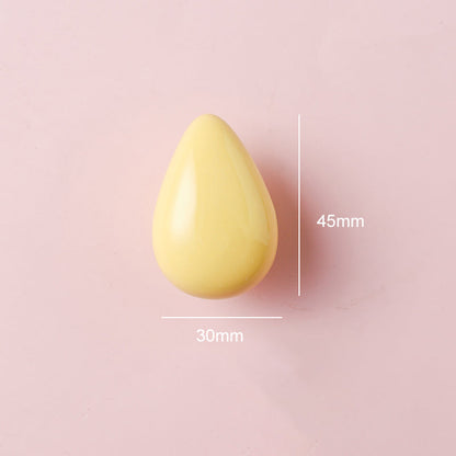 Colorful Ceramic Water-Drop Cabinet Knobs