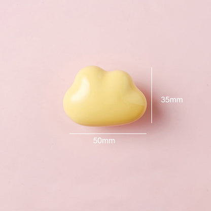 Colorful Ceramic Cloud Dresser Knobs
