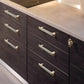 Gold Cabinet Pulls and Knobs with Color Insert