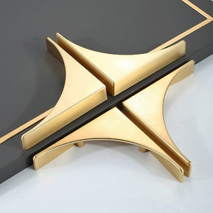 Curved Cabinet Pulls, Zinc Alloy Drawer Handles