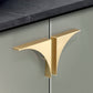 Curved Cabinet Pulls, Zinc Alloy Drawer Handles
