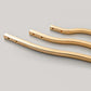 Nordic Zinc Alloy Gold Kitchen Drawer Pulls And Door Handles